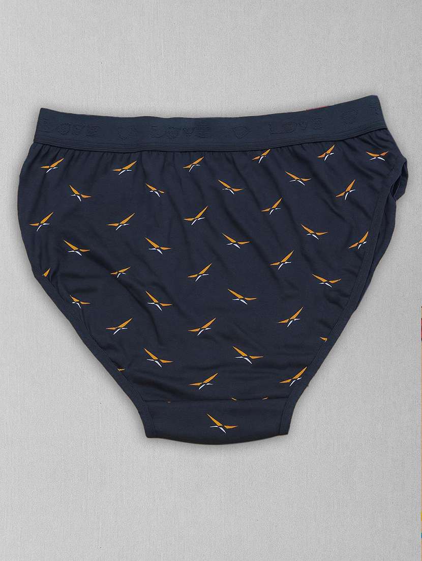 women pack of 3 printed mid rise hipster panty - 22080988 -  Standard Image - 3