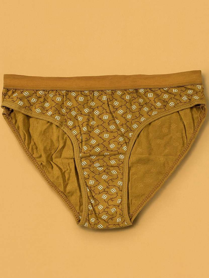 women pack of 3 printed mid rise hipster panty - 22080996 -  Standard Image - 3