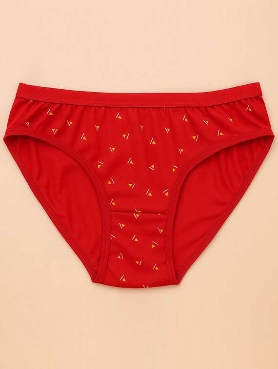 women pack of 3 printed mid rise hipster panty - 22081009 -  Standard Image - 3