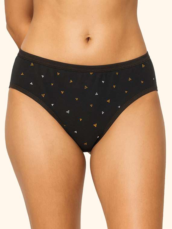 women pack of 3 printed mid rise hipster panty - 22081012 -  Standard Image - 3