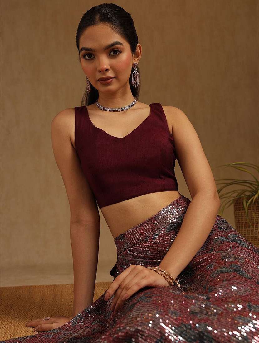 women solid sleeveless stitched blouse - 22081520 -  Standard Image - 3