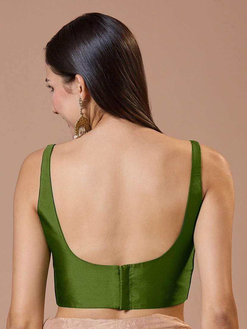 women solid sleeveless stitched blouse - 22081529 - Standard Image - 3