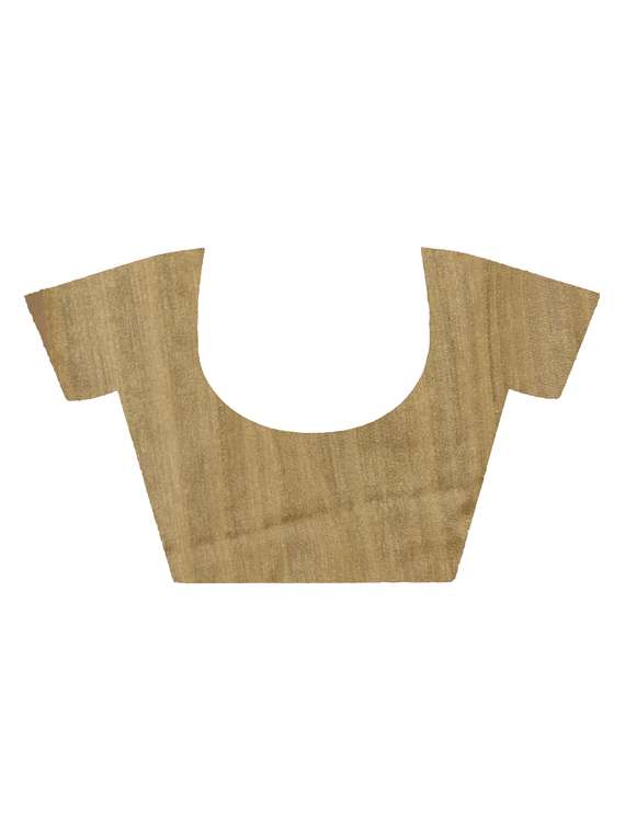 women solid handloom saree with blouse - 22081658 -  Standard Image - 3