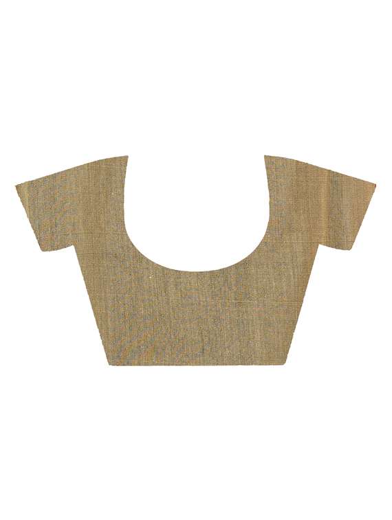 women solid handloom saree with blouse - 22081792 -  Standard Image - 3