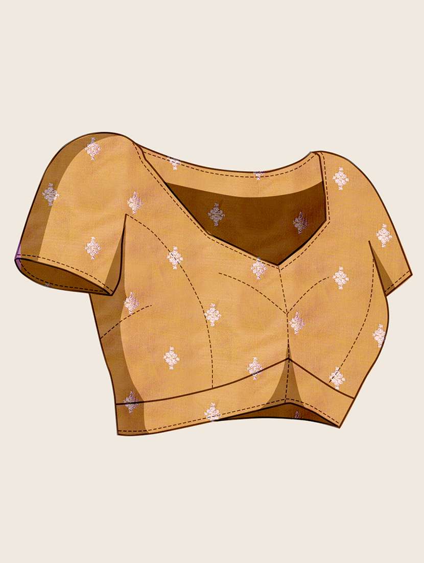 women self design banarasi saree with blouse - 22082205 - Standard Image - 5