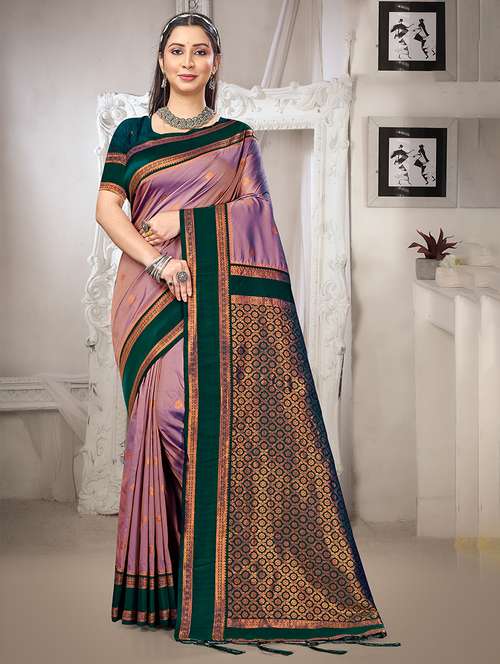 women self design banarasi saree with blouse - 22082432 - Standard Image - 0