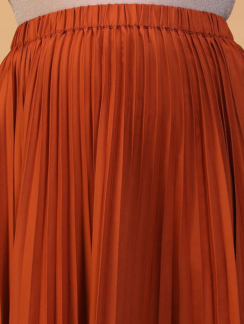 women plus size solid mid rise skirt - 22082572 -  Standard Image - 5