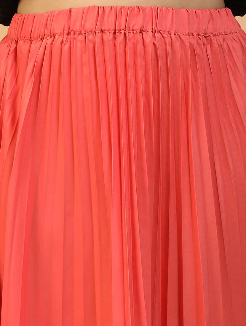 women plus size solid mid rise skirt - 22082573 -  Standard Image - 5