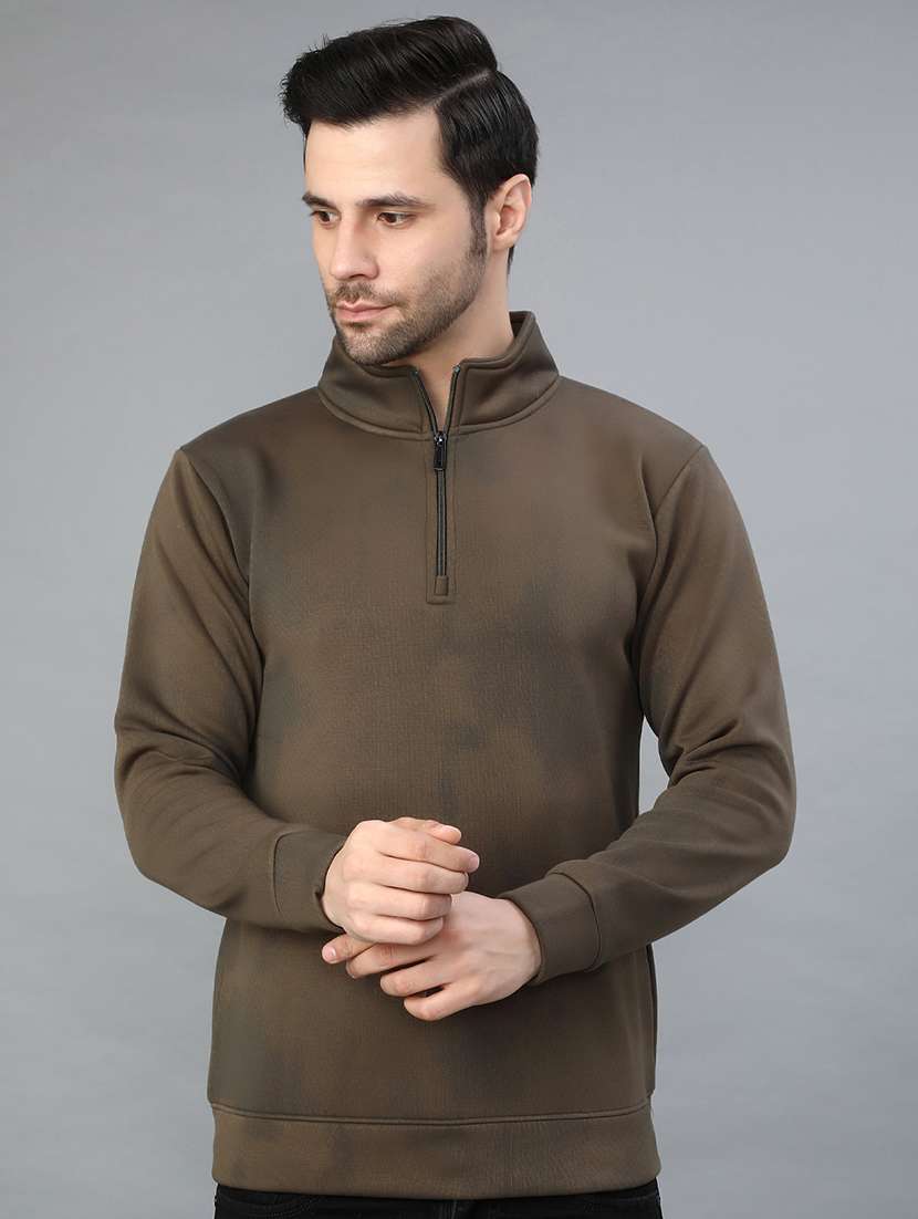 men printed long sleeve regular fit sweatshirt - 22082718 -  Standard Image - 3