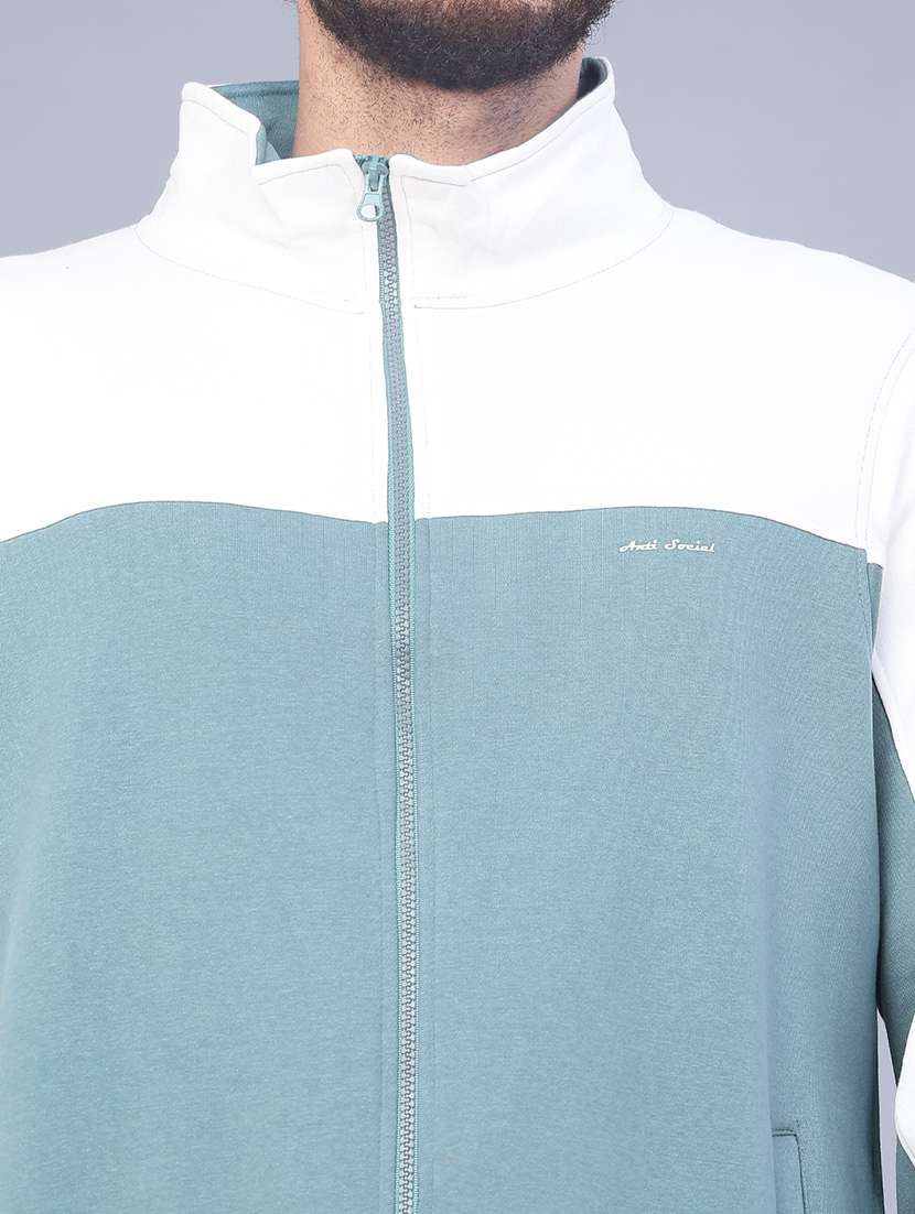 men color blocked long sleeve sweatshirt - 22082761 -  Standard Image - 5