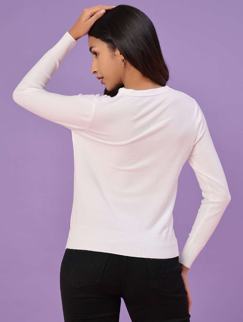 women solid long sleeve cardigan - 22082931 -  Standard Image - 3