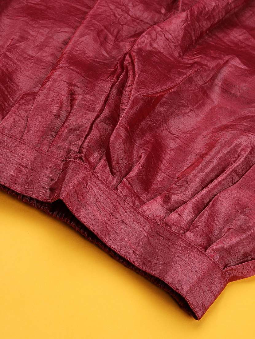 girls embroidered sleeveless kurta and salwar with dupatta - 22082953 -  Standard Image - 3