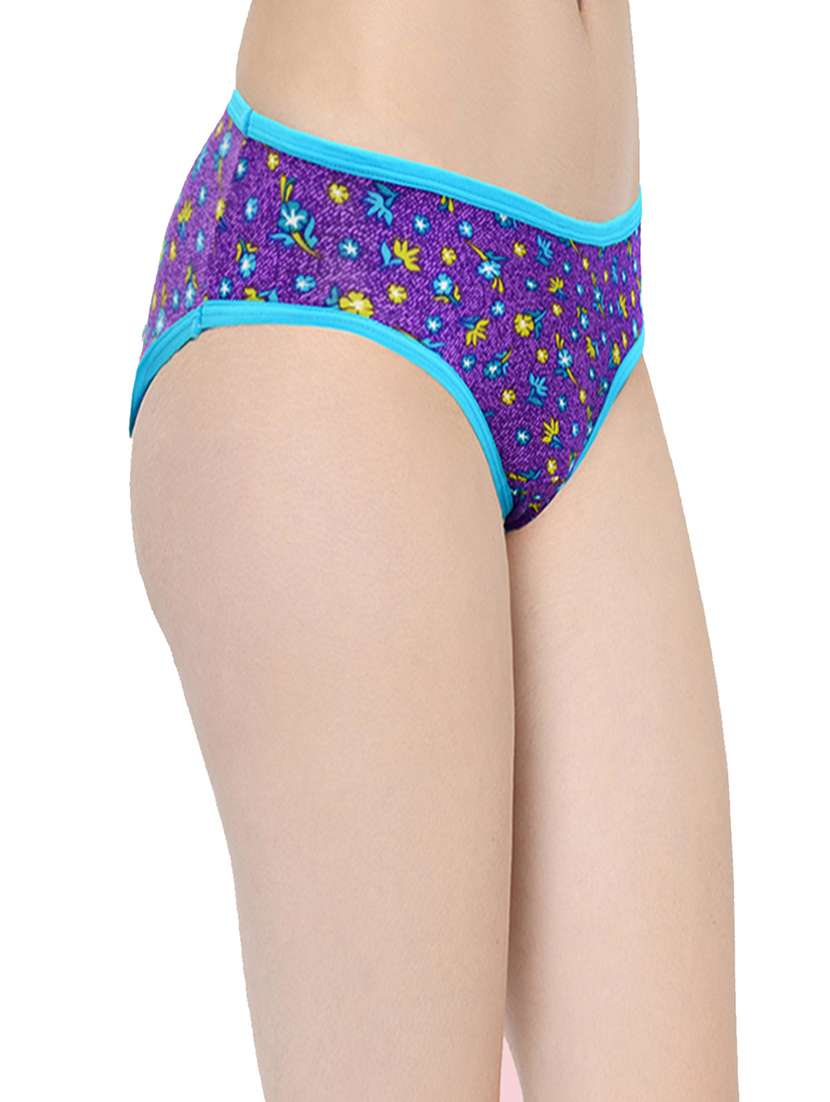 multi colored cotton blend hipster panty - 22083149 -  Standard Image - 3