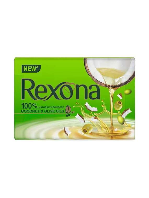 rexona-coconut & olive oil soap-100 gm*4
