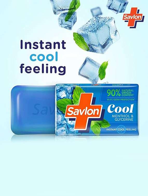savlon-cool body soap-120 gm