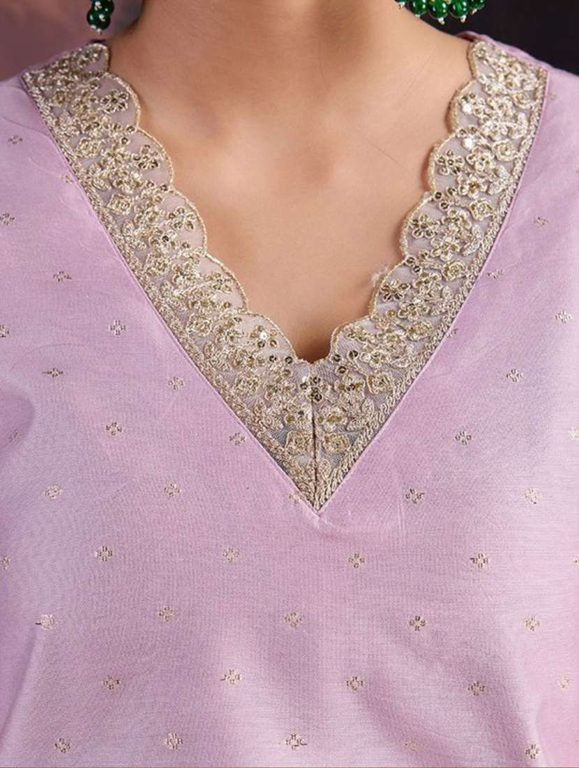 women embroidered three quarter sleeve kurta pant with dupatta set - 22083229 - Standard Image - 5