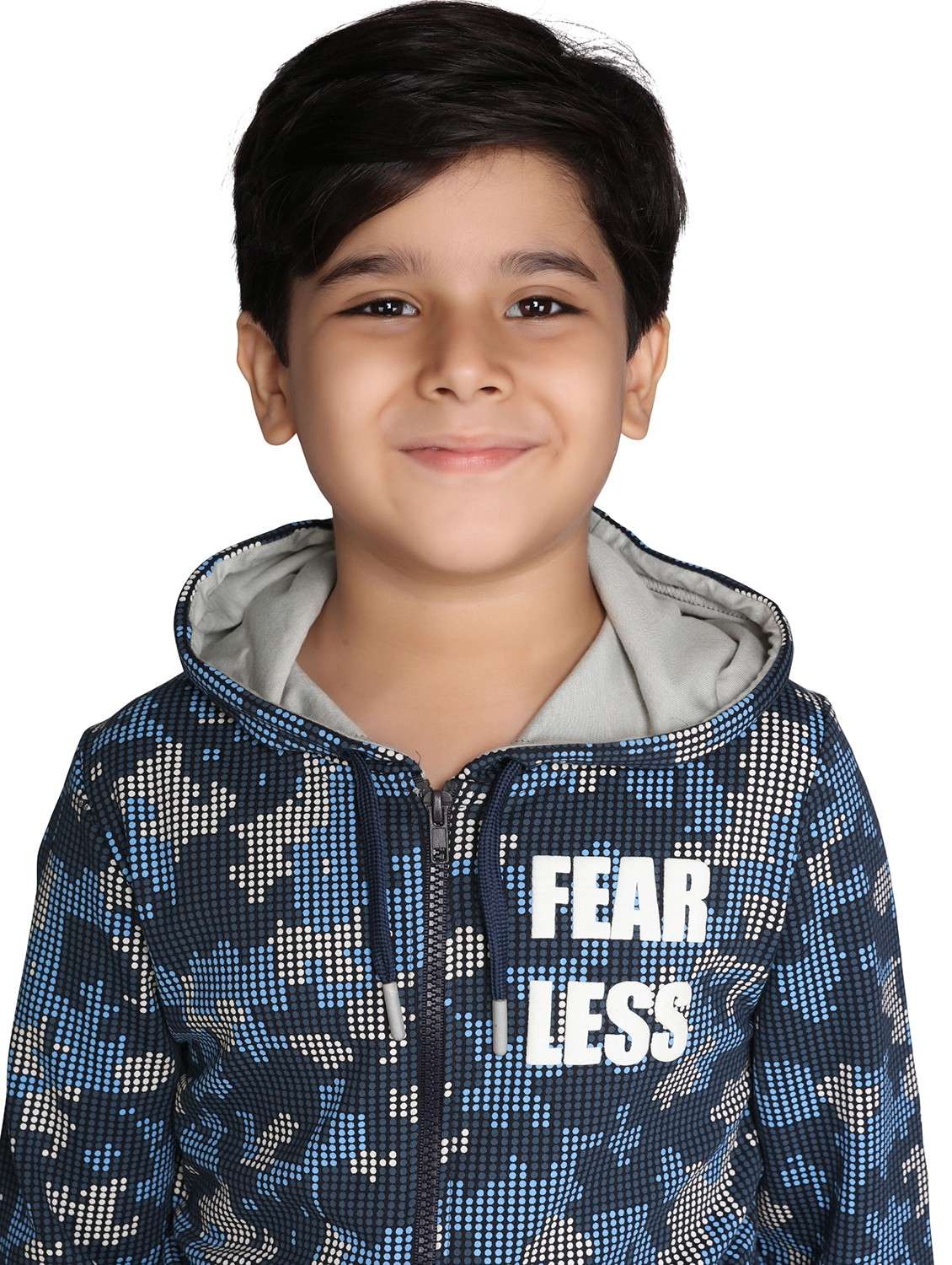 boys printed long sleeve hooded full length sets - 22083256 -  Standard Image - 3