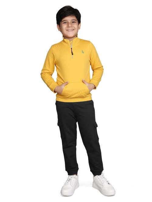 boys solid long sleeve full length sets - 22083257 -  Standard Image - 0