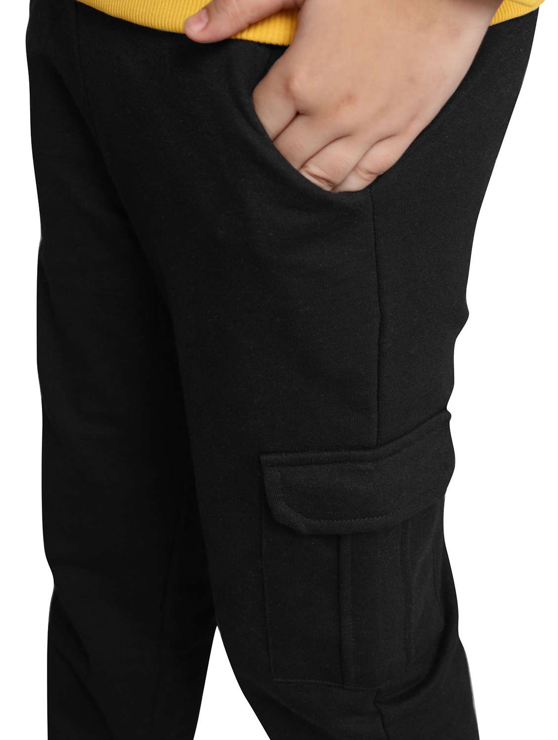 boys solid long sleeve full length sets - 22083257 -  Standard Image - 3