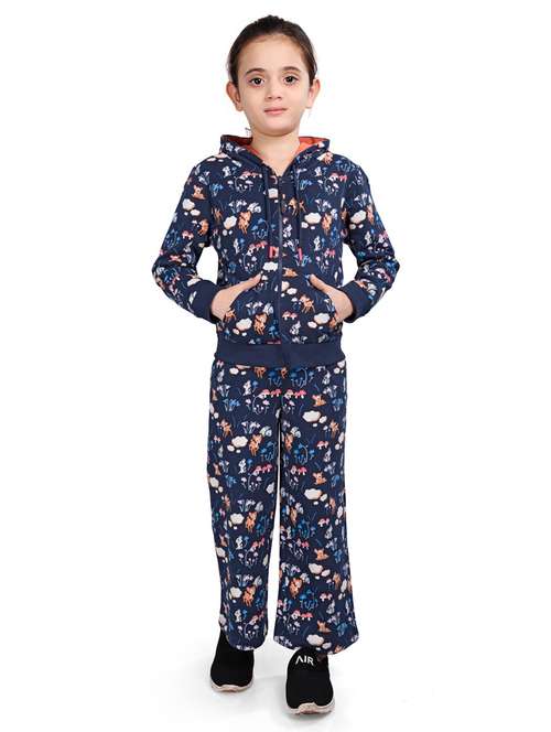 boys printed long sleeve hooded full length sets - 22083260 -  Standard Image - 0