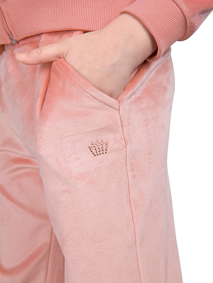 boys solid long sleeve hooded full length sets - 22083265 -  Standard Image - 3