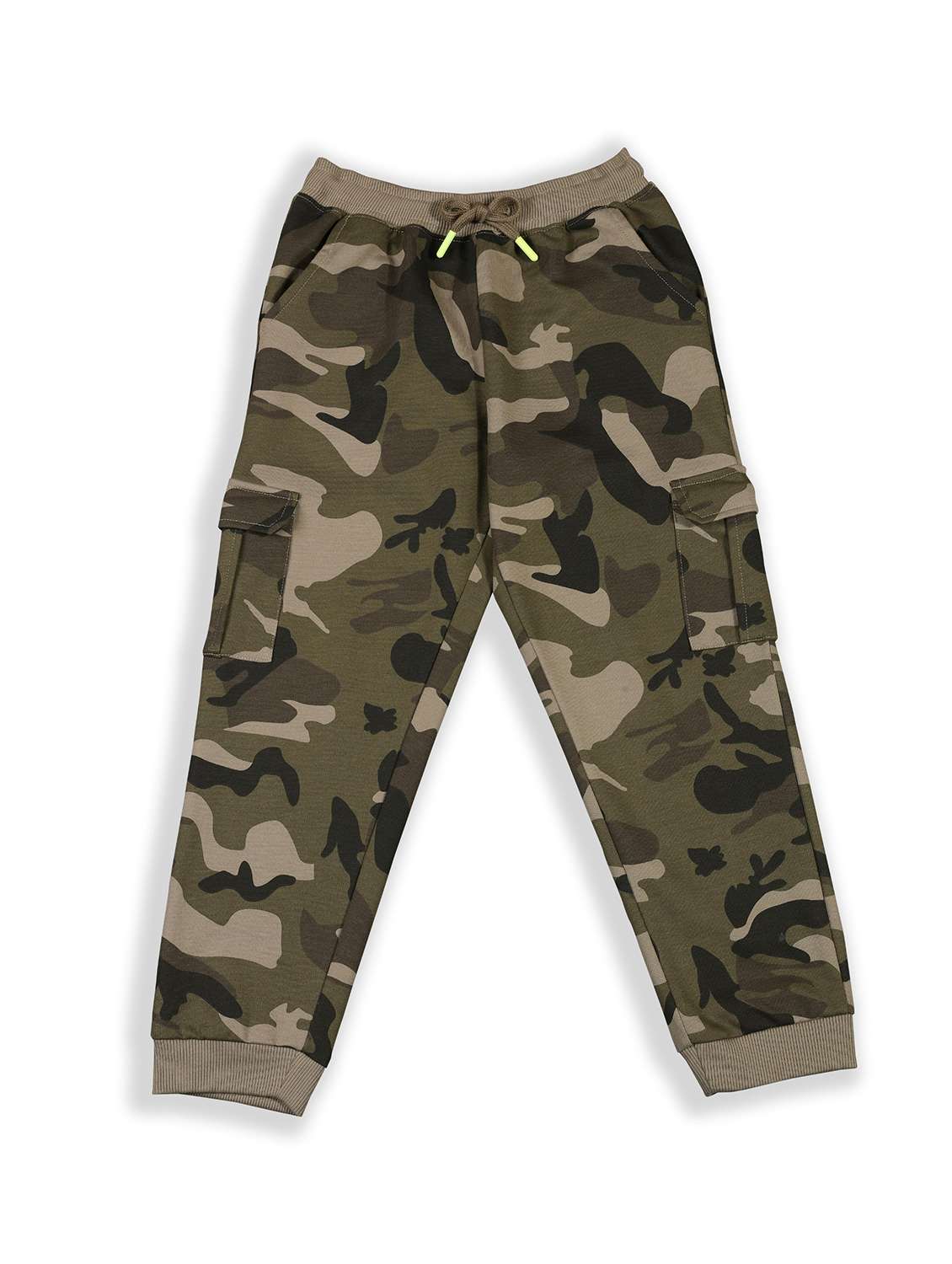 boys printed mid rise regular fit jogger