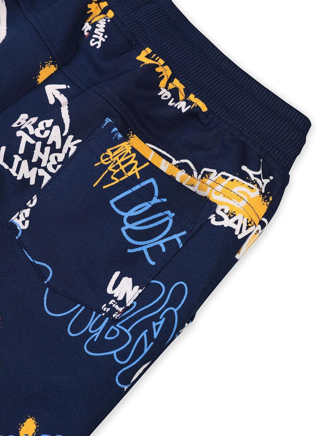 boys solid mid rise regular fit jogger - 22083274 -  Standard Image - 3