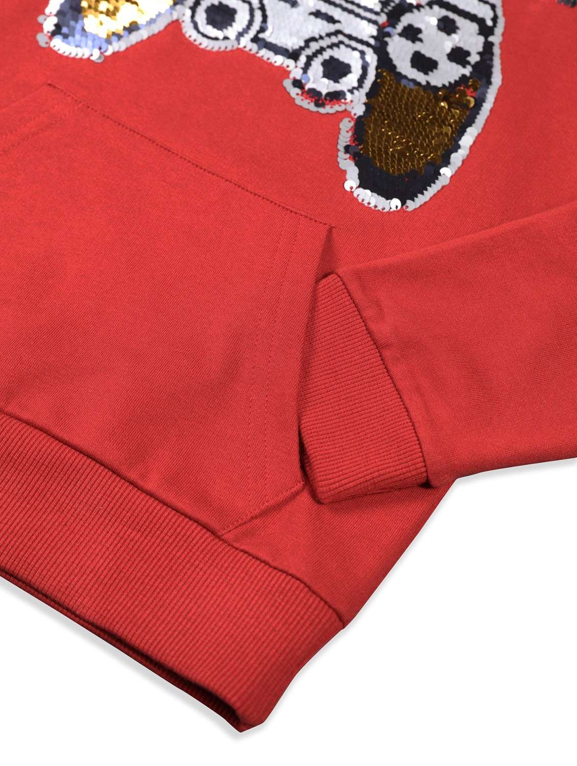 boys printed long sleeve hooded sweatshirt - 22083275 -  Standard Image - 3