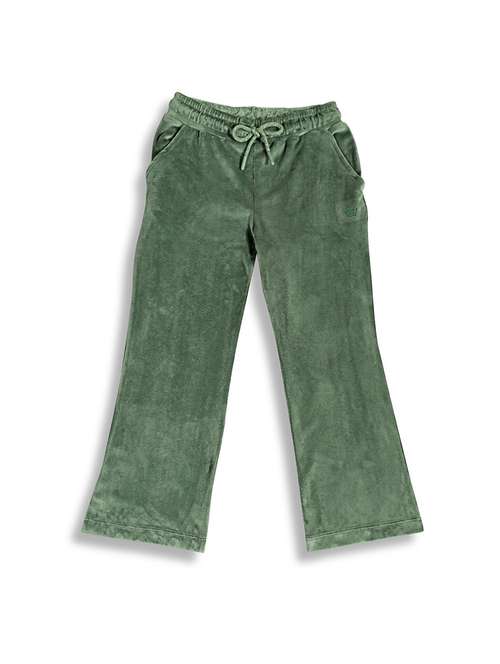 girls printed mid rise track pant  - 22083290 -  Standard Image - 0