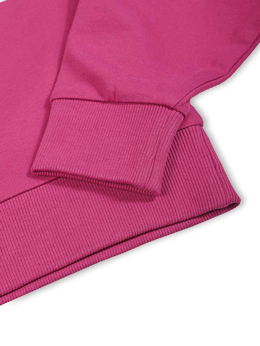 girls printed long sleeve hooded sweatshirt - 22083302 -  Standard Image - 3