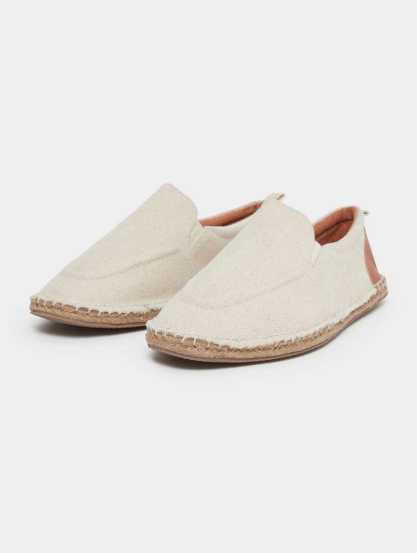 men off white slip on espadrille - 22083429 -  Zoom Image - 0