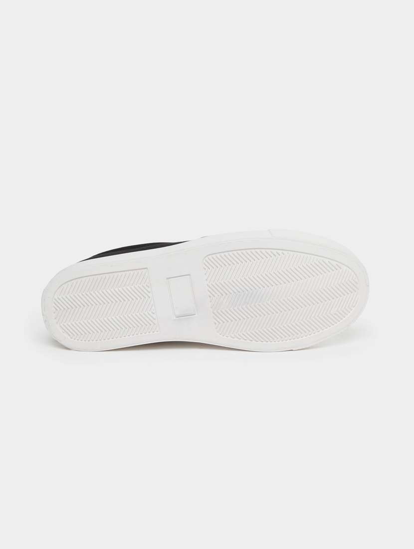 men solid slip on casual shoe - 22083433 -  Standard Image - 5