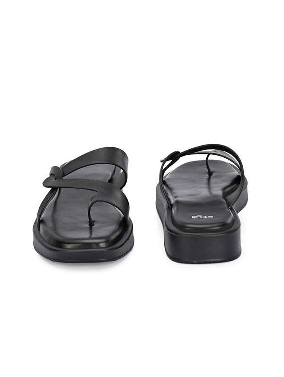 women black slip on wedge - 22083458 -  Standard Image - 3