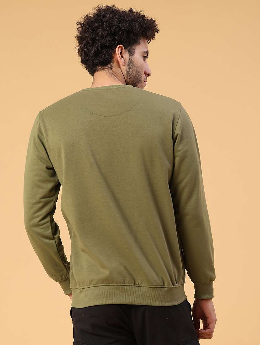 men printed long sleeve sweatshirt - 22083711 -  Standard Image - 3