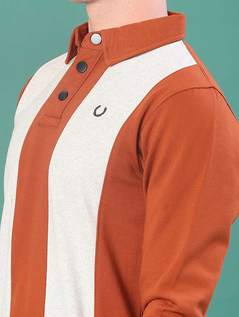 men color block long sleeve regular fit sweatshirt - 22083885 -  Standard Image - 5