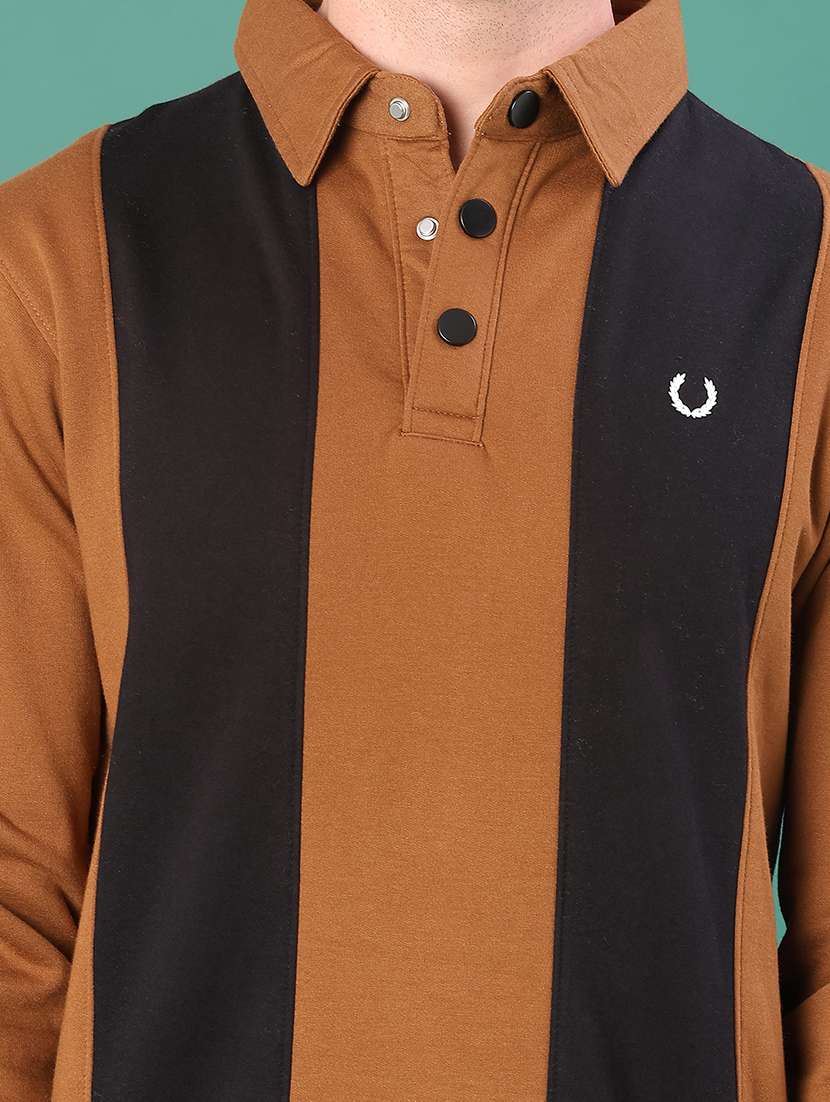 men color block long sleeve regular fit sweatshirt - 22083889 -  Standard Image - 5