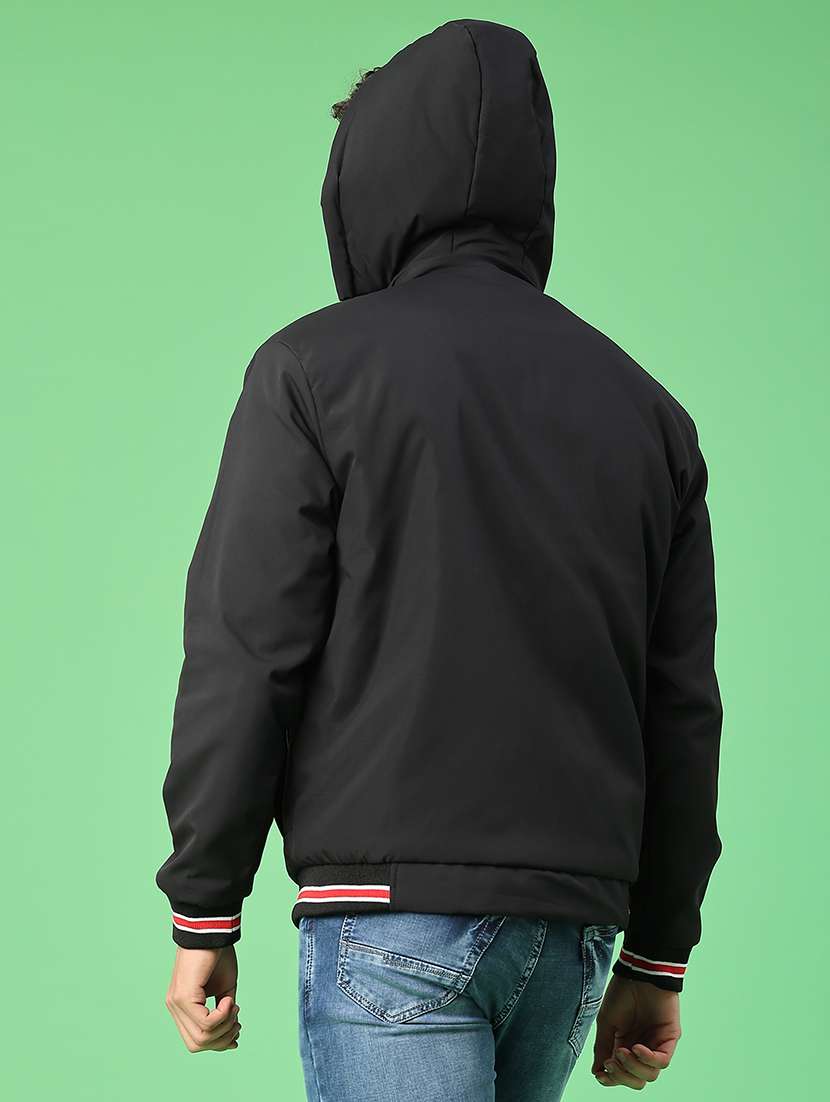 men solid long sleeve lightweight bomber jacket - 22083959 -  Standard Image - 3