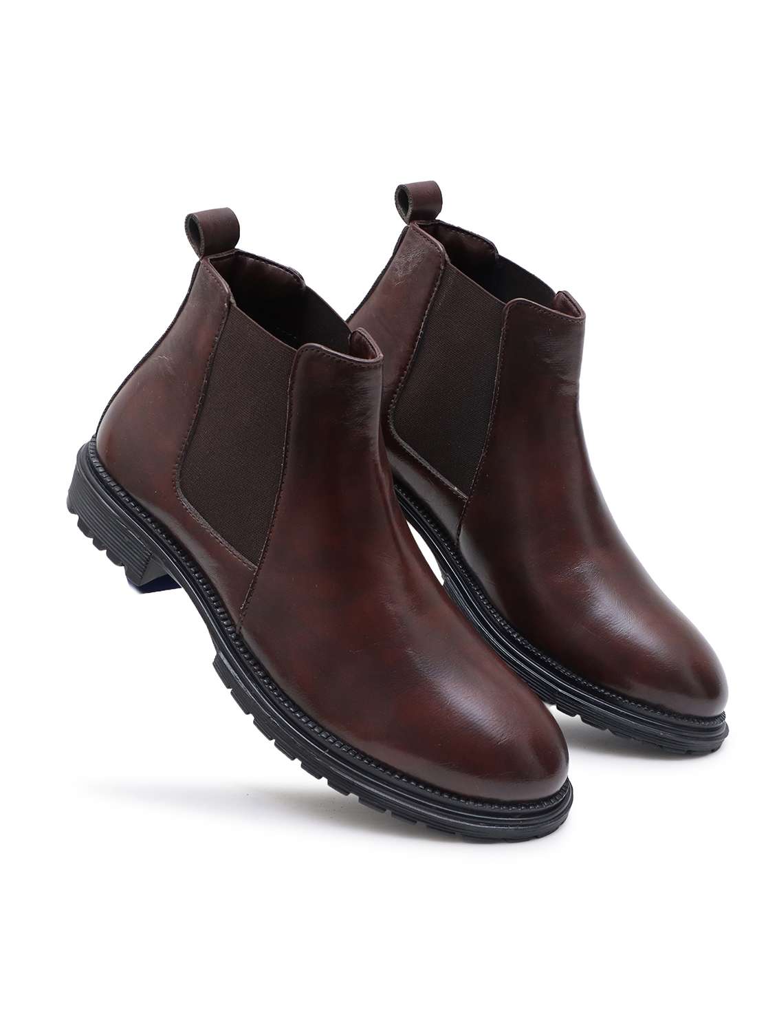 men brown slip on boot - 22084552 - Standard Image - 3