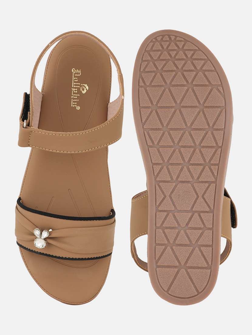 women solid back strap wedge - 22084615 - Standard Image - 5