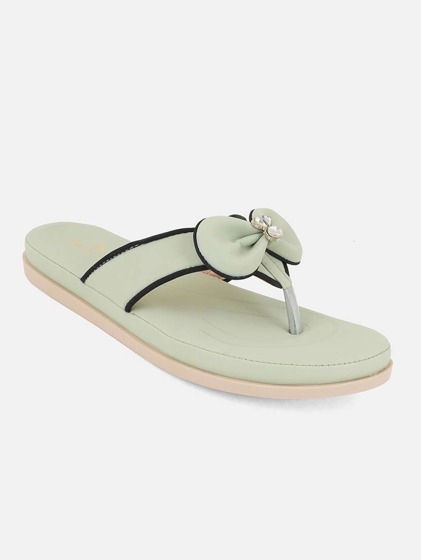 women solid slip on wedges - 22084616 - Standard Image - 3