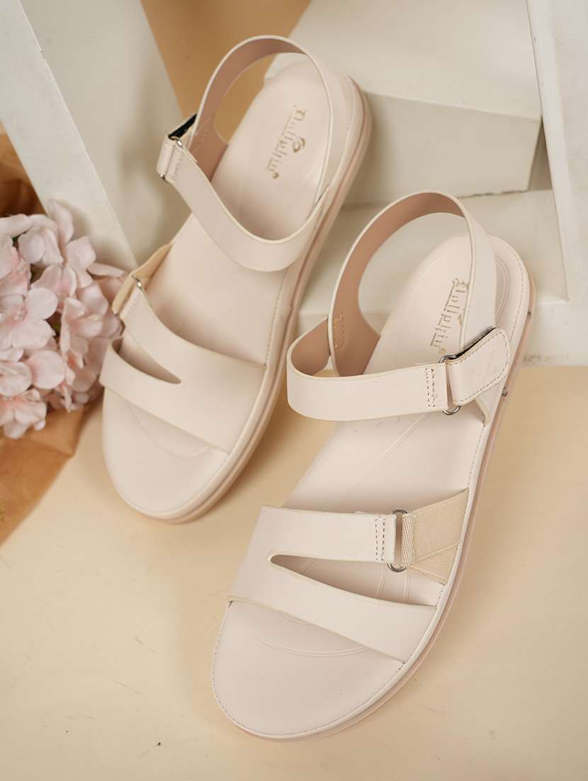 women solid back strap wedge - 22084619 - Zoom Image - 0