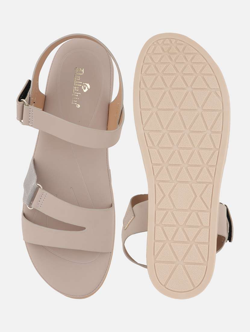 women solid back strap wedge - 22084620 - Standard Image - 5
