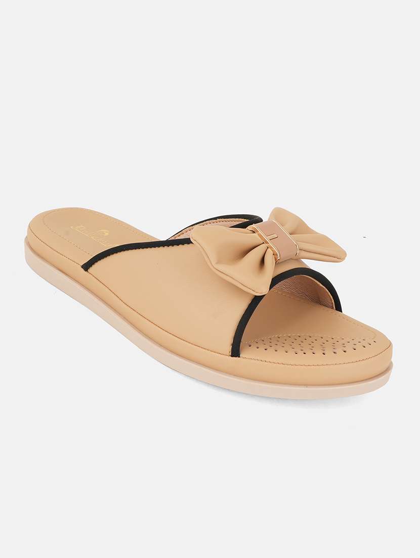 women solid slip on wedges - 22084622 - Standard Image - 3