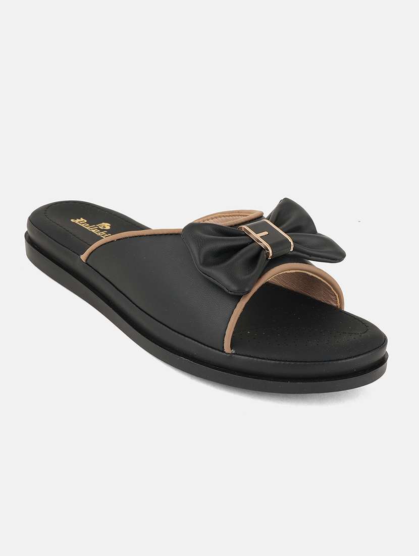 women solid slip on wedges - 22084623 - Standard Image - 3