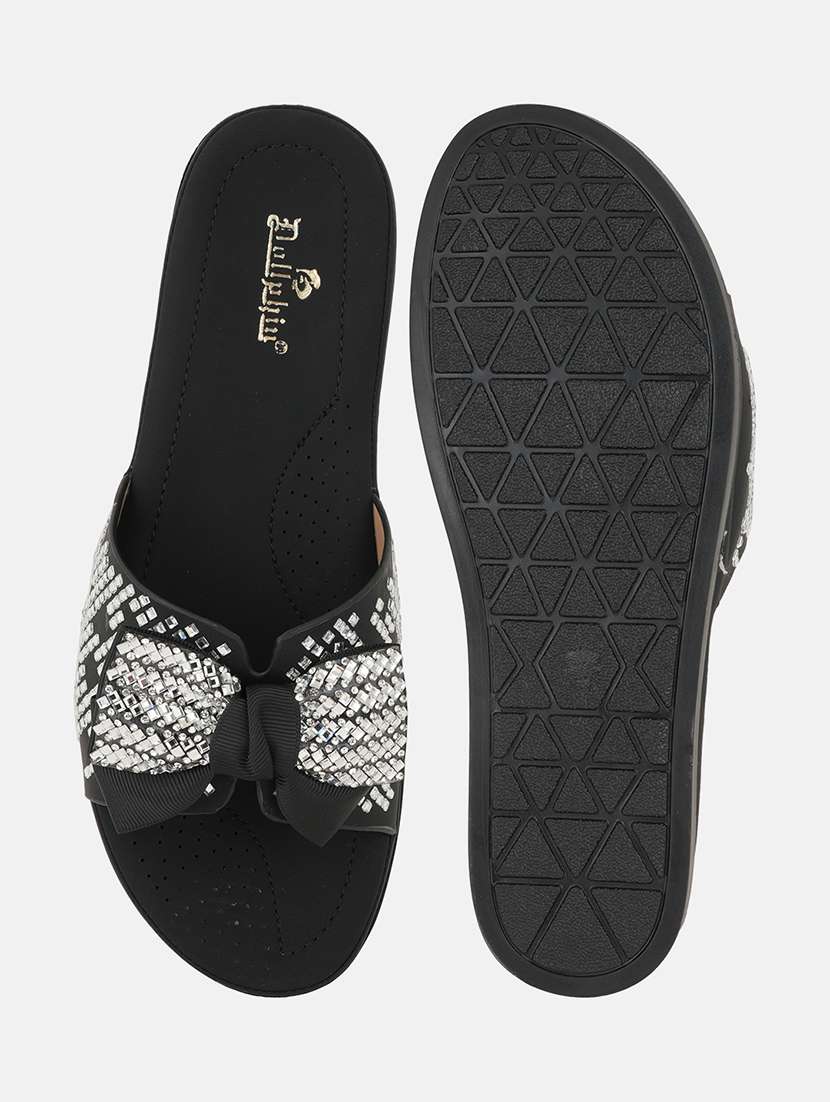 women solid slip on wedges - 22084625 - Standard Image - 5