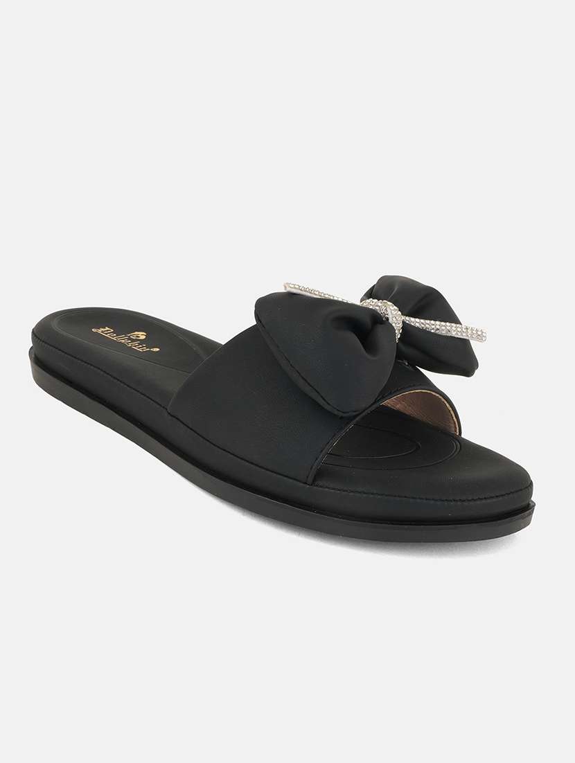 women solid slip on wedges - 22084628 - Standard Image - 3