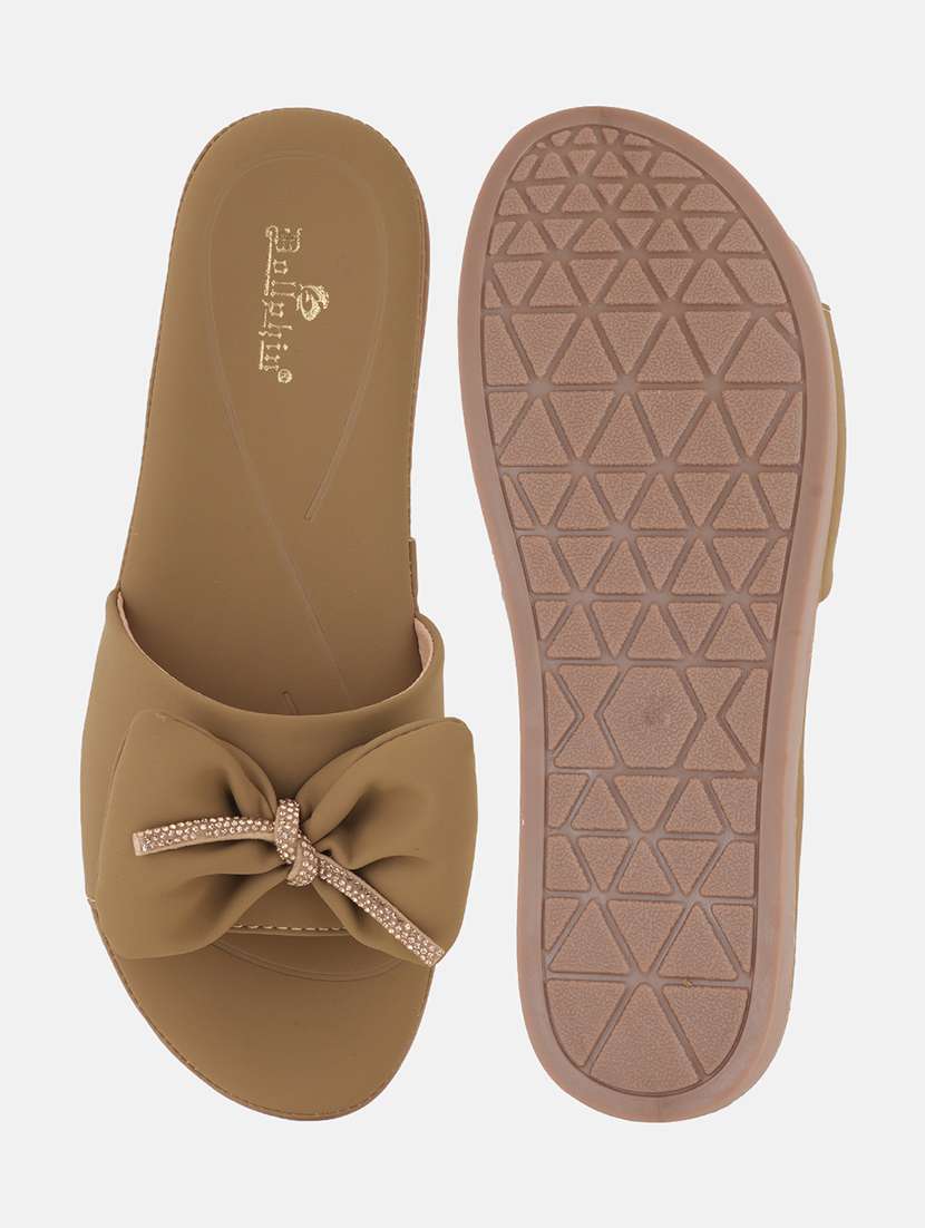 women solid slip on wedges - 22084629 - Standard Image - 5
