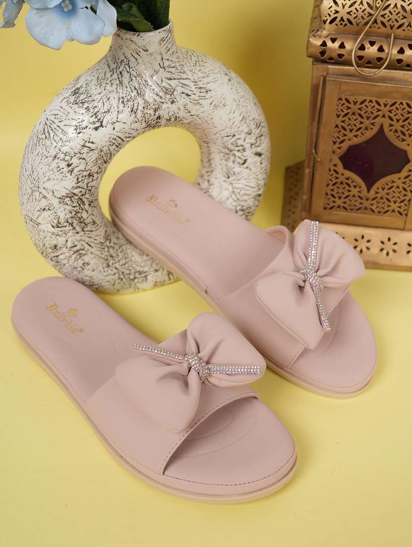 women solid slip on wedges - 22084630 - Zoom Image - 0