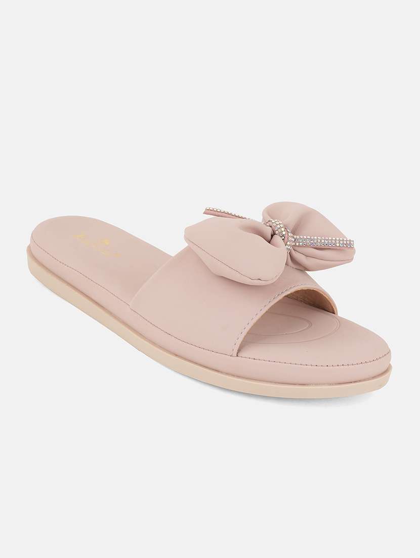 women solid slip on wedges - 22084630 - Standard Image - 3