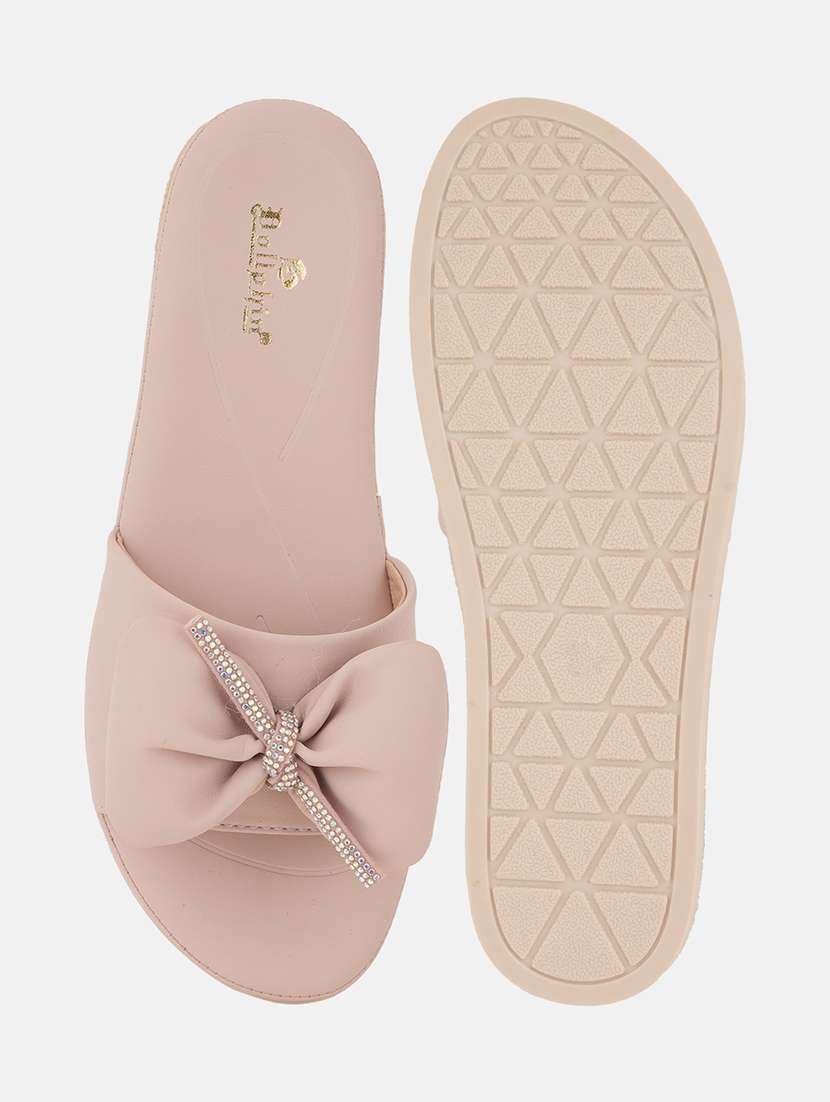 women solid slip on wedges - 22084630 - Standard Image - 5